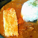 そばかつ慶兆 - カツカレーに