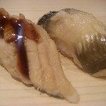 鮨 なんば - 穴子（塩、つめ）