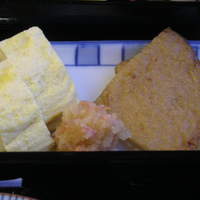 吉翠亭 - 卵焼きとじゃこ天　しらすおろし添え
