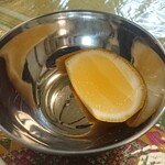 インド バングラデシュ料理 スナリ - ・Halim にレモンをつけてくれた