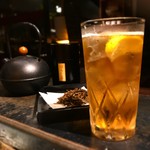 かまだ茶寮 月虹 - 薫る 雁がね焙じ茶ハイボール