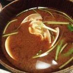 江戸川 - 味噌汁旨し！（国産蛤）