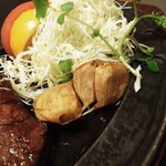 江戸川 - 低温揚にんにく旨し！にんにく好きを良くご存知で♡