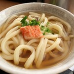 餐粉の励 - 「ランチ定食（温）」のうどん