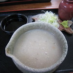 専心庵 - 蕎麦湯２０１２，４