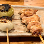 とり喜 - かしわと小玉ねぎ