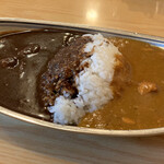 カレーの店 SPICE - エッグ入りビーフ(中辛)&チキン(辛口) 760円