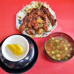 Rairai Ken - 大トンテキ定食 ご飯は大盛で