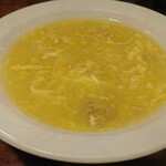 太平楽 - 粟米湯(600円)   黄金色のスープが美しい…♪♪