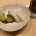 鳥しき - お新香