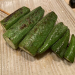 鳥しき - オクラ