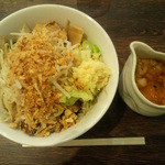 つけめんTETSU 壱の木戸 - まぜそば（大盛り）…700円+50円