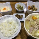 食堂ニューミサ - とん汁定食