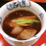 神戸牛 ステーキ割烹 雪月花 炭火焼 - 神戸牛のタンとフカヒレ