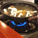 神戸牛 ステーキ割烹 雪月花 炭火焼 - しゃぶしゃぶ用の土鍋