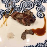 神戸牛 ステーキ割烹 雪月花 炭火焼 - 神戸牛のタン（トリュフ）