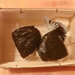 神戸牛 ステーキ割烹 雪月花 炭火焼 - お土産のミニおにぎり