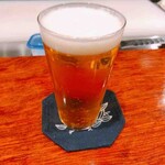 神戸牛 ステーキ割烹 雪月花 炭火焼 - 生ビール
