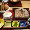 みほり峠 - 料理写真:ランチメニュー ザルそばとミニ天丼