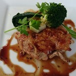 レストランアマル - 地どりの網焼き 冬野菜ぞえ トリュフソース