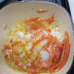 Yoshinoya - 半熟卵＋紅ショウガ