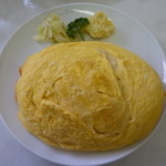 オムライス大５０円増し