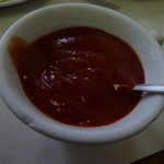 オーションビュー - ケチャップはお願いして持ってきてもらう♪