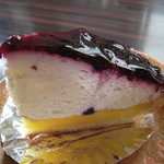 大坂屋 - ブルーベリーレアチーズケーキ