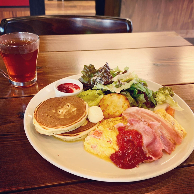 パンケーキ ラボ 和 Pancake Labo和 田井ノ瀬 カフェ 食べログ