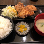 十勝ほっこり処 姉さん家 - 姉さん家のザンギ定食　700円