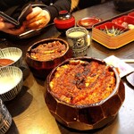 あつた蓬莱軒 - 一半ひつまぶしとひつまぶし