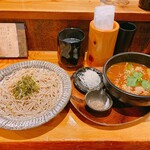 蕎麦角ヤ - カレーつけそば