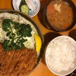 丸一 - ロースカツ定食（1700円）