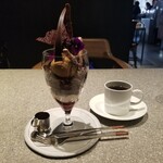 PATISSERIE ASAKO IWAYANAGI - パルフェビジュー ショコラ ティラミスとコーヒー コスタリカ エルアルト農園 ハニー 国際品評会入賞ロット