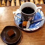 Irori Ryouri Wa - 食後のコーヒーと生チョコ