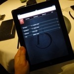 レストラン ラ フィネス - ワインリストはiPad