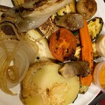 Tasca I Vins - 前菜（バージョン１）焼き野菜の盛り合わせ