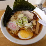 駅そば大宮 - 佐野ラーメン　500円