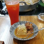 串焼き 巴 - 煮込み豆腐