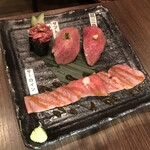 焼肉もとやま - 本日の厳選にぎり4種盛　税別1,980円