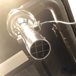 焼肉もとやま - 排煙ダクトを下から