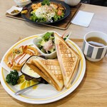 洋食キッチン ツカダ - ホットサンド