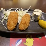 三代目網元 さかなや道場 - カキフライ2個