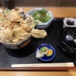 はも・天然ふぐ 銀座 福和 - 天丼と仲間たち