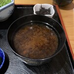Hamo Tennen Fugu Ginza Fukuwa - みそ汁