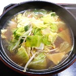 らーめん寿楽 - 野菜ラーメン650円