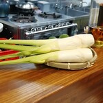 串焼き 巴 - マコモ筍はイネ科なんだとか？