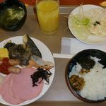 Arufahoteru Aomori - 朝食バイキング　１日目