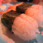 活魚廻転寿司　いわ栄 - 甘エビ