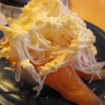 活魚廻転寿司　いわ栄 - サーモンマヨ